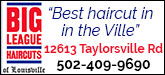 Big League Haircuts Sponsorship Banner